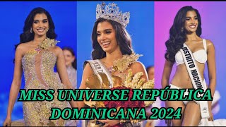 Celine santos es la miss universe república dominicana 2024 [upl. by Nnahtebazile735]