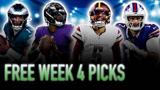 NFL Week 4 Free Picks and Predictions  NFL Free Picks Today  THE LINES MonsterPod 289 [upl. by Kreager715]