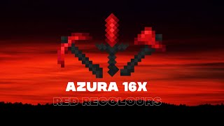 Azura 16x Red Recolour Mcpe PvP Texture Pack by Keno for SpecularPotato [upl. by Ylirama]