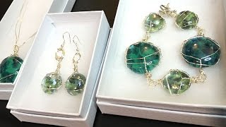 Turn Dollar Tree Glass Stones into Beautiful Jewelry [upl. by Haramat]