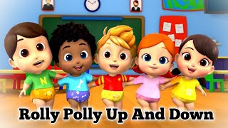 Rolly Polly hindi rhymesnursery rhymes for childrencartoon childrenssong [upl. by Sofer]