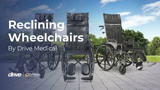 Reclining Wheelchairs By Drive Medical [upl. by Nayve]