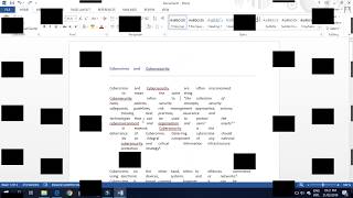 How to remove Spaces between Words from Text Copied from PDF in MS Word [upl. by Magnolia462]