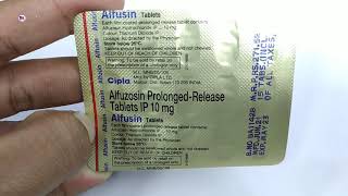 Alfusin 10mg Tablet  Alfuzosin 10mg Tablet  Alfusin Tablet Uses benefits review in hindi [upl. by Stannfield]