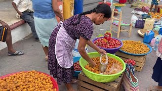 TEMPORADA DE CIRUELAS EN LOS MERCADOS DE GRO  DE RUTA X LA COSTA CHICA [upl. by Chaffinch]