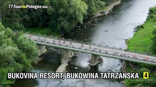 Animacja trasy IV etapu 77 Tour de Pologne  Bukovina Resort  Bukowina Tatrzańska [upl. by Ier290]