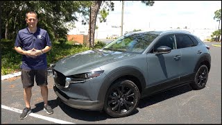 Is the 2024 Mazda CX30 Turbo a BETTER luxury SUV than a BMW X1 [upl. by Weinberg]