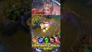 odette burst build 2024 mlbb odette [upl. by Alcus]