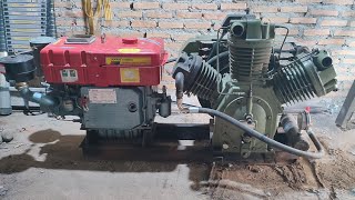 Ingersoll Rand air compressor Model 3000 Test Pressure 16BAR [upl. by Acim]