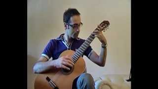 chitarra classica facile  easy classical guitar  Preludio Francesco Molino spartito fingering [upl. by Yonina]