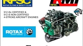 Rotax 912 iS video Rotax introduces the Rotax 912 iS fuel injected aircraft engine [upl. by Ayrad]