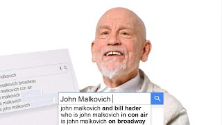 John Malkovich Answers the Webs Most Searched Questions  WIRED [upl. by Ninerb559]