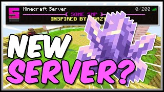 I Made A New Minecraft SMP Download Available In Description [upl. by Fitzger]