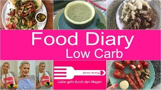 Food Diary 54 I LOW CARB I ALDI SÜD Rezept I Sandras Kochblog I Verlosung I AD [upl. by Arakawa814]