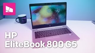 HP EliteBook 840 G5 review A reliable business laptop with some style [upl. by Anirbac]