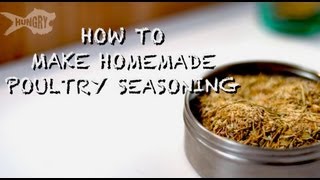 How to Make Homemade Poultry Seasoning [upl. by Annail151]