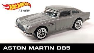 Aston Martin DB5 1963  Hot Wheels JAMES BOND 007 Skyfall movie car Unboxing and review HD [upl. by Elman]