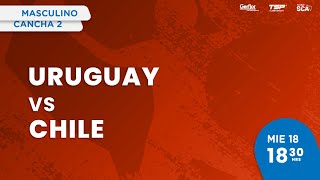 HANDBALL SCA S14  URUGUAY vs CHILE  MASCULINO [upl. by Rebak51]