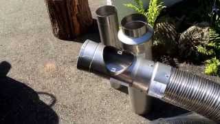 Chimney Liners Stainless Steel Components Flexible Kit Wood Stoves Explained [upl. by Adnilev]