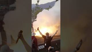 Lamborghini Crashes amp Burst Into Flames AT HOONIGAN BURNYARD dde dailydrivenexotics subscribe [upl. by Llenahs]