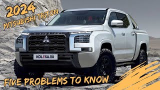 2024 Mitsubishi Triton  Five problems to know [upl. by Stephen]