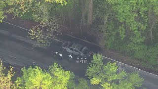 2 bodies found in burning car [upl. by Tillfourd41]