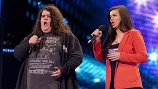 Opera duo Charlotte amp Jonathan  Britains Got Talent 2012 audition  UK version [upl. by Feeley628]