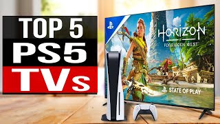 TOP 5 Best TVs for PS5 2024 [upl. by Aihtibat]