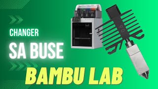 Changer une buse sur la Bambu Lab X1 Carbon [upl. by Hoffert]