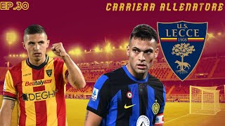 SCONTRO AL VERTICE🏆RITROVIAMO UN NOSTRO EX😰CARRIERA ALLENATORE LECCE FC24 EP30 [upl. by Randell]