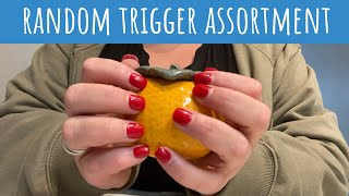 Fast ASMR Trigger Assortment tapping scratching and more [upl. by Farrah]