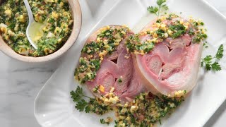 Recette  Tête de veau sauce ravigote [upl. by Ashli]