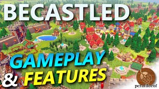 🔨 Becastled Indie base building and real time battle strategy game RTS  Gameplay and Features [upl. by Mou435]