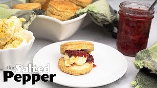 British Style Scones  Air Fryer Recipe [upl. by Nilpik]