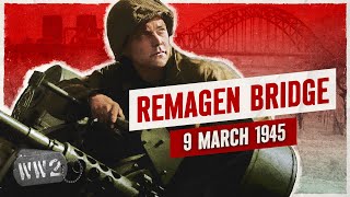 Week 289  German Blunder Hands Allies a Rhine Crossing  WW2  March 9 1945 [upl. by Nerissa]