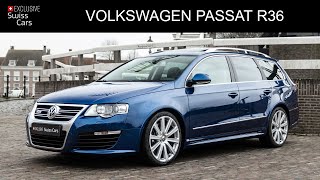 81000 KM Biscay Blue R36 Volkswagen Passat Station 4Motion 2009 Youngtimer  Exclusive Swiss Cars [upl. by Elkcim]