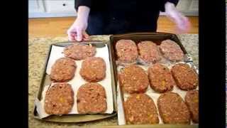 FOOD STORAGE  Salisbury Steaks Recipe [upl. by Rodd]