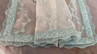 How to make and fix organza cutwork [upl. by Gibson]