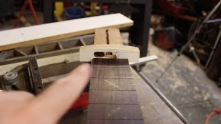 You Can Make a Compound Radius Fretboard Easily  Guitar Build  Part 9 [upl. by Notsud]