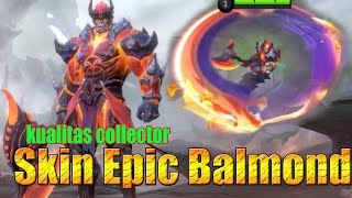 Balmond Infernal Warlord Epic Skin VS God of Mountains Collector Skin Comparison [upl. by O'Doneven]