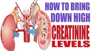 How to bring down or reduce high creatinine levels  prevent kidney failure naturaly [upl. by Asilrak]