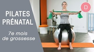 Pilates Prénatal  7ème mois de grossesse [upl. by Eleets]