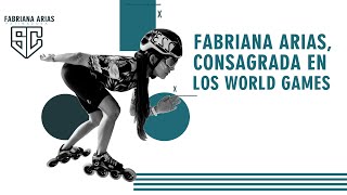 Fabriana Arias entre las mejores deportistas de todos los tiempos según los World Games [upl. by Aisatsanna]