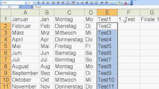 Excel03Datenreihen [upl. by Naimed]