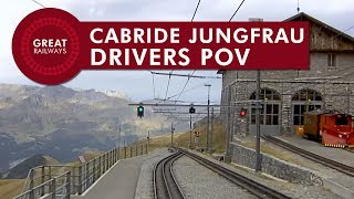 Cabride Jungfrau  Part 1 • POV • Great Railways [upl. by Netsew]