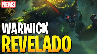 WARWICK REVELADO O MAIS NOVO CAMPEÃO  LEGENDS OF RUNETERRA [upl. by Flinn563]