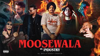 Sidhu Moose wala x Industry Part 1  DJBKS amp Sunix Thakor  Mega Mashup  Latest Punjabi Mashup [upl. by Airotkiv252]