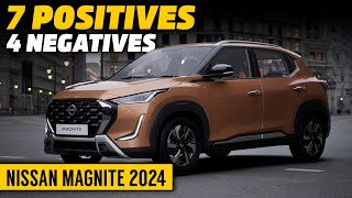 Pros and Cons of Nissan Magnite facelift  Magnite 2024 Positives amp Negatives  Magnite 2024 Review [upl. by Ssyla]