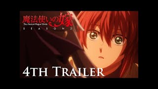 Mahoutsukai no Yome Season 2 part 2 official trailer 4th Trailer [upl. by Eiduj]