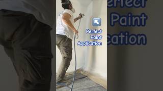 Airless Spray Painting Walls Perfect Using a Graco Ultra 495 XT [upl. by Aihsemak]